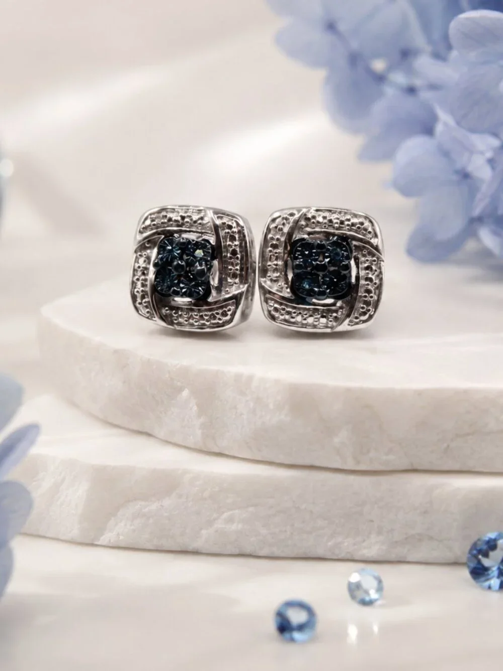 Midnight Cushion Studs